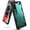 Black, variant on Ringke Fusion-X Case Compatible with Xiaomi Mi 10 / Mi 10 Pro, Transparent Hard Back Shockproof Advanced Bumper Cover - Turquoise Green