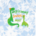 thumbnail image 4 of Inktastic My Grammy Loves Me Grandson Boys Baby Bodysuit, 4 of 5