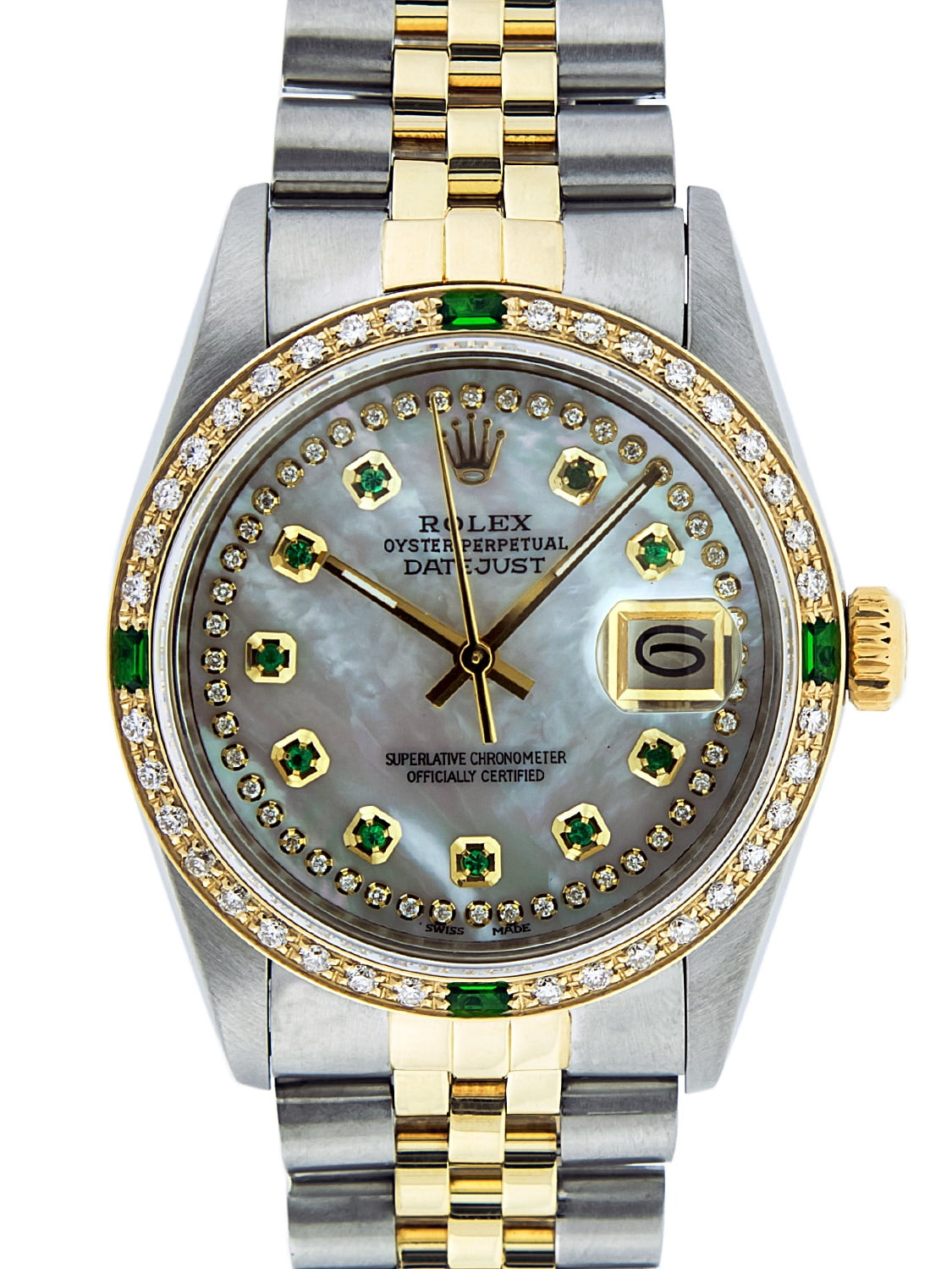 diamond coated rolex