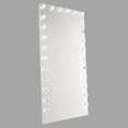 thumbnail image 3 of Impressions Vanity Hollywood Glow Lite Pro FL Floor Lighted Makeup Mirror, Wall Mount Vanity Mirror (White), 3 of 4