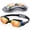 Black - Bright Orange, variant on AEGEND Adult Swim Goggles for Unisex Men, Women & Youth – Anti-Fog, Leak-Proof, UV Protection, Wide View Swimming Goggles, Ideal for Pool & Open Water Swimming - Mirrored Version