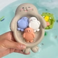 thumbnail image 3 of Baby bath water toy - 2 pack Fun Summer Bath Toys for Kids, Outdoor Water Play for Toddlers 18+ months (Shark water gun+ crocodile water gun), 3 of 5