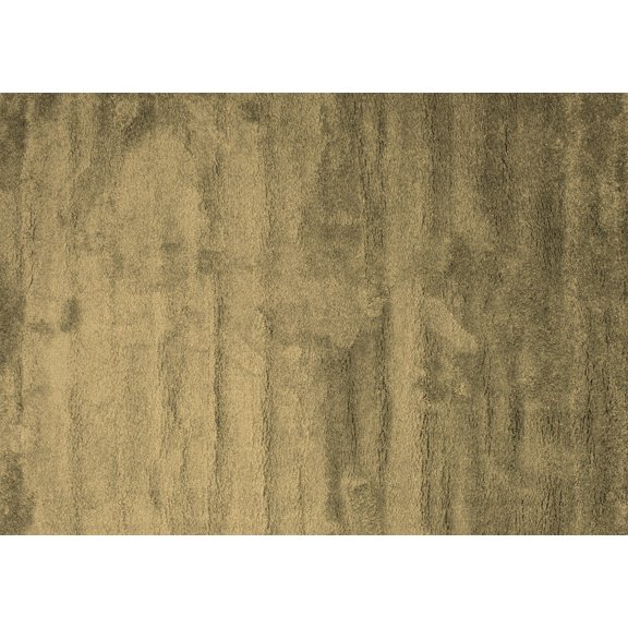 Ahgly Company Indoor Rectangle Abstract Brown Contemporary Area Rugs, 5' x 8'