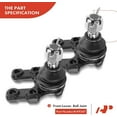 thumbnail image 5 of A-Premium 9Pcs Front Suspension Kit, Upper Lower Ball Joint, Inner Outer Tie Rod End, Idler Arm, Compatible with Nissan Pathfinder 1987-1992, Pickup 1995-1997, D21 1986-1994, 5 of 9