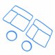 thumbnail image 1 of Junta Hermética Para Recipiente De Alimentos, Paquete De 2, Sellado De Tapa Para, 1 of 7