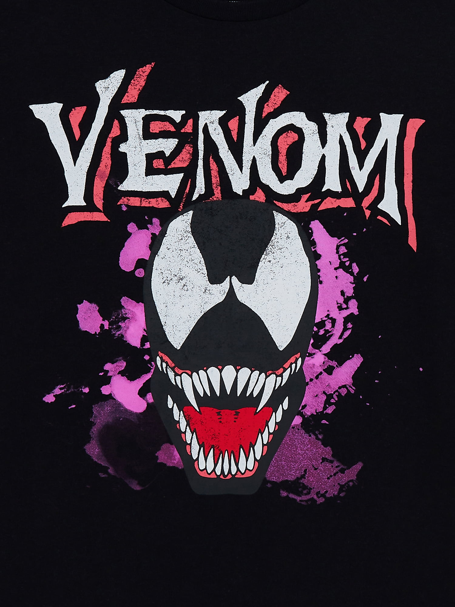 Marvel Boys Venom, Crew Neck, Short Sleeve, Graphic T-Shirt, Sizes 4-18