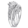 thumbnail image 3 of Everly Women's Diamond Sterling Silver Bridal Set, 3 of 7