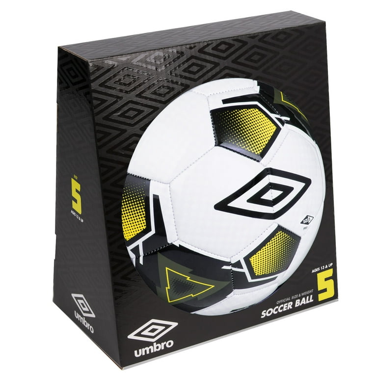 Umbro Pivot Size 5 Youth and Beginner Soccer Ball, Yellow