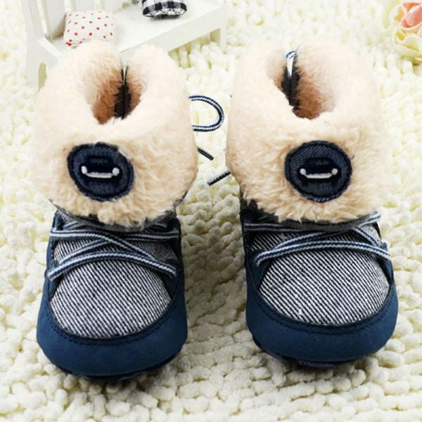 0-18M Baby Kid Boy Winter Warm Booties 