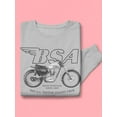 thumbnail image 3 of Bsa Victor Grand Prix Sweatshirt Women -BSA Designs, Female 3X-Large, 3 of 4