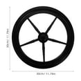 thumbnail image 2 of LOLIPPYY Roues de Fauteuil Roulant Remplacement Roue de Chariot pour une Maniabilité Fluide Lot de 1, 2 of 8