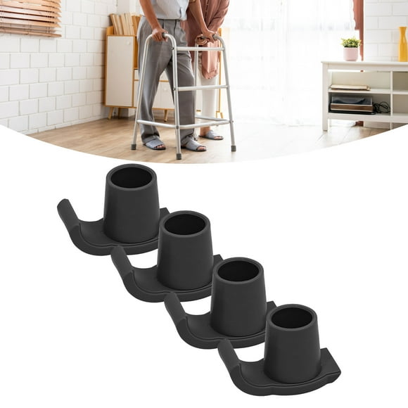 Walker Tray For Folding Walker, 4 Pcs Walker Glide Skis Rubber Universal Walker Ski Glides Mobility Aid Accessory Mobility Aids For Seniors