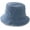 Blue, variant on Women Denim Bucket Hat Retro Fringed Casual Caps