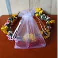 thumbnail image 5 of Eugen Yarn Bag, Gift Candy Storage Net Bag, Jewelry Organizing Pouch Set, Holiday Party Favor Bag, 100pcs Mixed Colors, 7x9cm, 5 of 9