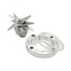 thumbnail image 1 of Reemplazo de licuadora,Piezas de repuesto para licuadora Accesorios,para 2L Jar Meat Grinder Parts de licuadora de herramientas,Herramienta trituradora para triturar hielo de acero Macarena Reemplazo de licuadora, 1 of 8