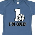 thumbnail image 4 of Inktastic First Birthday Soccer 1 Year Old Boys or Girls Baby Bodysuit, 4 of 5