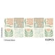 thumbnail image 2 of Toystoory 10 piezas de azulejos autoadhesivos de PVC con diseño floral retro para cocina Decoración del hogar, 2 of 6