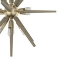thumbnail image 4 of Hunter - Jupiter Star 12-light Alturas Gold, Large Pendant Light, Dimmable, Mid Century Modern Style, Sputnik Shaped, for Bedrooms, Dining, Living Rooms - 19341, 4 of 7