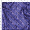thumbnail image 4 of Soimoi Poly Canvas Purple Fabric By the Yard - 56 Inch Wide - Diagonal Stripe Tie & Dye Botanical - Nature's Enhanced with Diagonal Stripe & Tie Dye Patterns Printed Fabric, 4 of 6