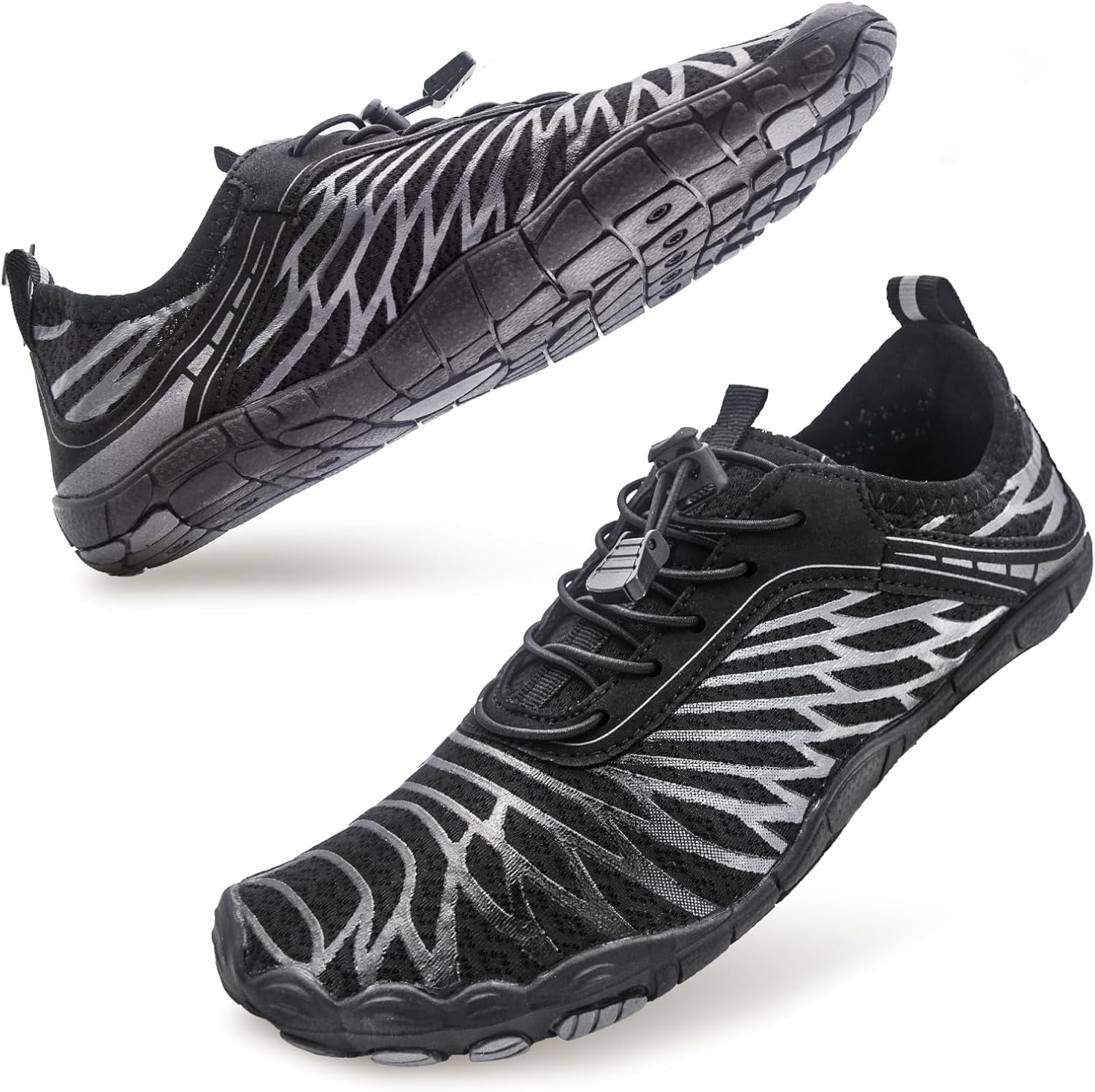 Barefoot Shoes for Women Men, Hiking Footwear Barefoot Shoes Pro Wide Toe Box, Breathable Non-Slip Water Shoes