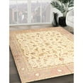 thumbnail image 3 of Ahgly Company Machine Washable Indoor Rectangle Traditional Khaki Gold Area Rugs, 2' x 3', 3 of 7