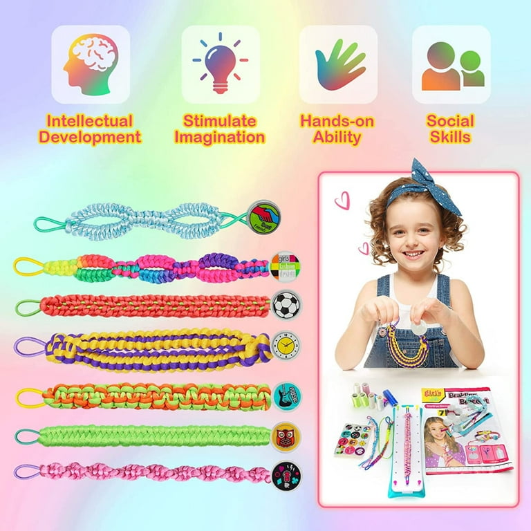 Making Bracelets Kits Kids, Bracelet Making Kit Girls