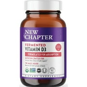 New Chapter Fermented Vitamin D3 - 90 Veg Tablets