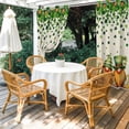 thumbnail image 4 of Outdoor Curtains for Patio Waterproof, St. Patrick's Day Outdoor Privacy Panels Grommet, Green Lucky Shamrocks Harp Beer Retro Rustic Blackout Outside Curtains for Porch/Cabana 54"x95", 1 Panel, 4 of 8