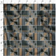 thumbnail image 3 of Soimoi Cotton Satin Spandex Gray Fabric By the Yard - 54 Inch Wide - African Tribal Material - Artistic and Modern Patterns for Various Uses Printed Fabric, 3 of 6