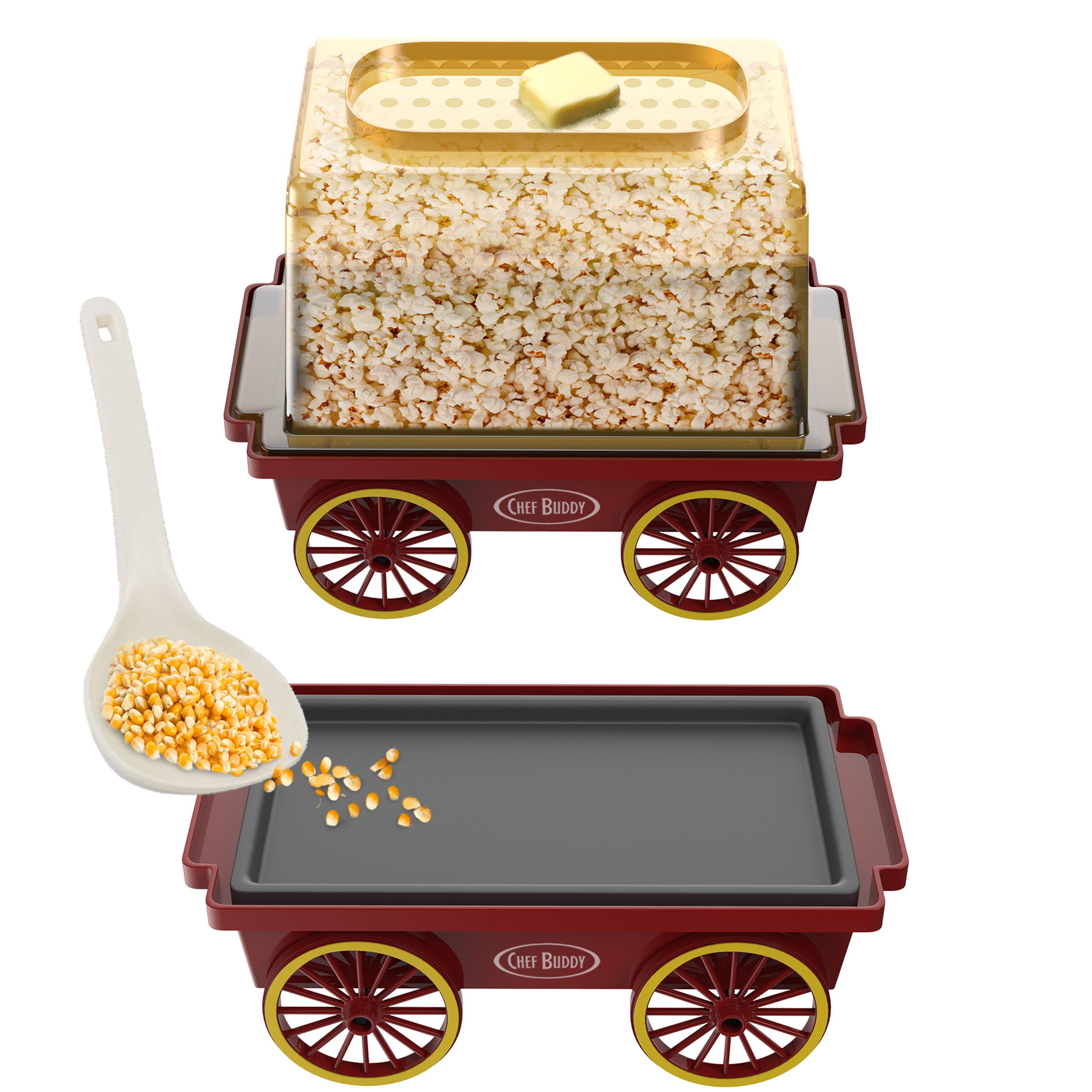 chef buddy popcorn popper