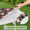 thumbnail image 5 of Round Picnic Table Cloth 100% Waterproof & Oil Proof, Elastic Fitted Table Cover for 45"-52" Round Tables, for Dining, Camping, Outdoor, 5 of 7