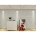 thumbnail image 5 of Art3d Wave Design VI 19.7 in. x 19.7 in. PVC 3D Wall Panel (12-Pack), 5 of 5