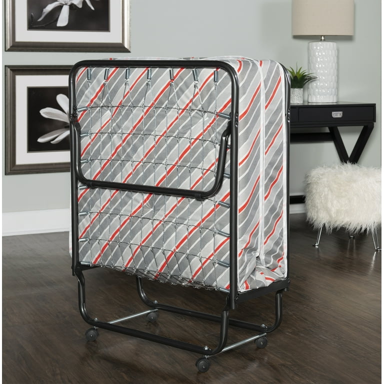 Linon Torino Adult Single Rollaway Foldable Bed with 5