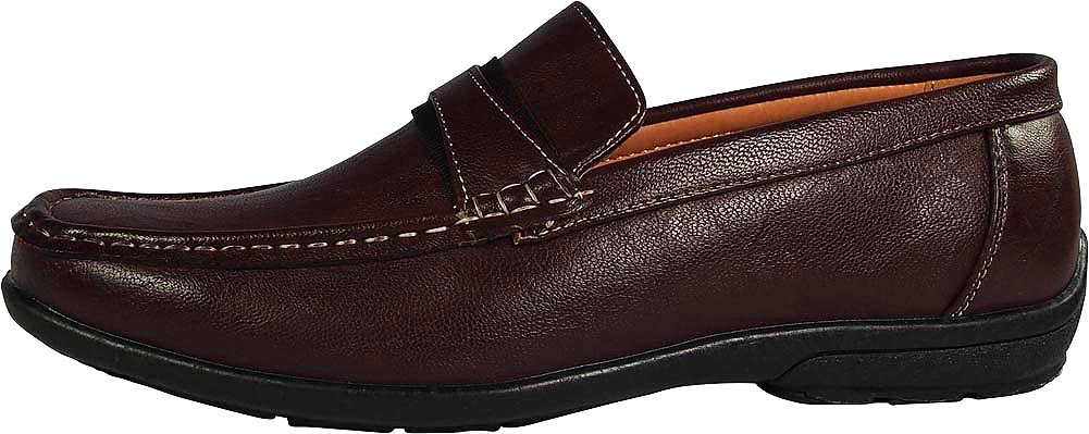 NORTY Brix Mens Driver Moccasins Adult Male Boat Shoes Brown 8.5 - image 2 of 5