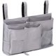 thumbnail image 1 of Organizador de literas, organizador de almacenamiento para mesita de noche, bolsillo de almacenamiento para cama, organizador colgante para litera, para campamento, dormitorio, hospital, barandilla, 1 of 7
