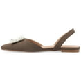 thumbnail image 3 of Journee Womens Hannae Sling Back Pointed Toe Flats, Widths Available, 3 of 9