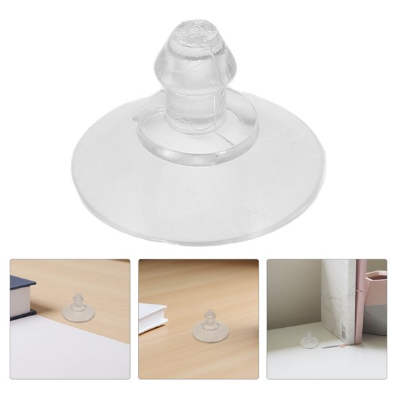 EXHUMKY 200Ud Ventosas De PVC Transparentes Para Muebles Y Con Y Fuerte Sujeción
