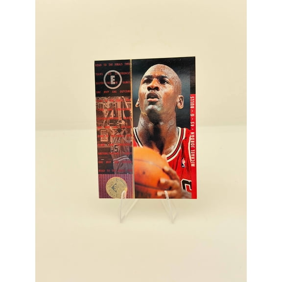 1994 Upper Deck SP Championship Series Michael Jordan E4 Chicago Bulls Basketball Card Chicago Bulls NBA Basketball Trading Card