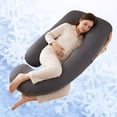 thumbnail image 1 of Almohada de maternidad ALLOPERA de 145 cm con soporte para todo el cuerpo, 1 of 8