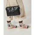 thumbnail image 4 of MeMoi Women's Brooklyn Rayon from Bamboo Crew Socks - Womens - Female, 9-11, Ivory Heather, 4 of 4