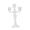 thumbnail image 2 of Taper Candle Holder Candelabrum Decors Glass Candlestick Dinner Candle Stand for Clear, 2 of 9