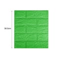 thumbnail image 6 of Walbest 10 Pack DIY 3D Wall Panels, 3D Wallpaper Sticker with Self-Adhesive Waterproof Brick PE Foam Wall Panels for Interior Wall Decor, TV Wall, Bathroom, Kitchen, Living Room Home Decoration, 6 of 7