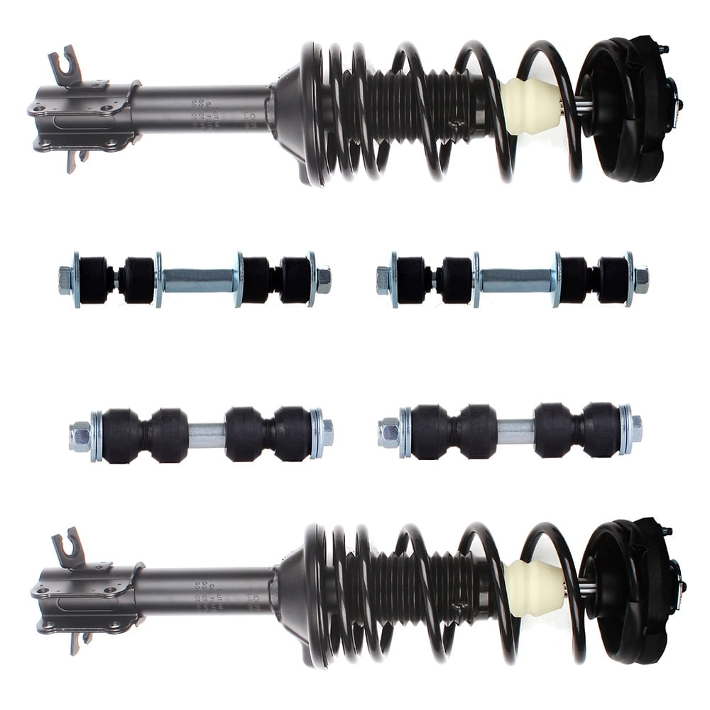 ECCPP Complete Struts Spring Assembly Rear Struts Shock Absorber Fit for 1997 1998 1999 2000 2001 2002 2003 Ford Escort,1997 1998 1999 Mercury Tracer Set of 2 