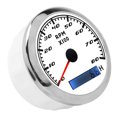 thumbnail image 4 of RPM Tachometer IP67 Waterproof Stainless Steel Universal Red Backlight Pointer Tachometer 85mm for RV for Camper for Yacht ANGGREK Otros, 4 of 8