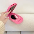 thumbnail image 4 of Case for iPhone 15 Kawaii Phone Cases 3D Silicone Cartoon Retro Phone Mirror Fun Cute Case Soft Rubber Shockproof Protective Case Women Girls for iPhone 15, 4 of 15