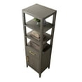 thumbnail image 6 of Vanity Art 21" Freestanding Linen Cabinet with Soft Close Door and Drawer, 6 of 10