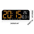 thumbnail image 3 of Electronic Clock Multi-functional LED Alarm Clock Temperature Jump Seconds Display Countdown Bedside Clock, Usupdd 2025 Electronic Clock Multi-functional LED Alarm, 3 of 3