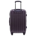 Protege 28" Briarleigh Rolling Upright Spinner Luggage Purple