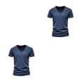 thumbnail image 4 of Minnieouse El algodón se destaca con ropa de estilo africano cultural para hombres, cómodo, ético, africano, hombres, traje tradicional, azul Azul marino L, 1 2Conjunto, 4 of 6