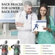 thumbnail image 4 of JIUFENTIAN - Faja lumbar con sistema de soporte para hombres y mujeres - Faja lumbar para hernia de disco - Faja lumbar para ciática, escoliosis, levantamiento de pesas y trabajo (tamaño mediano), 4 of 5